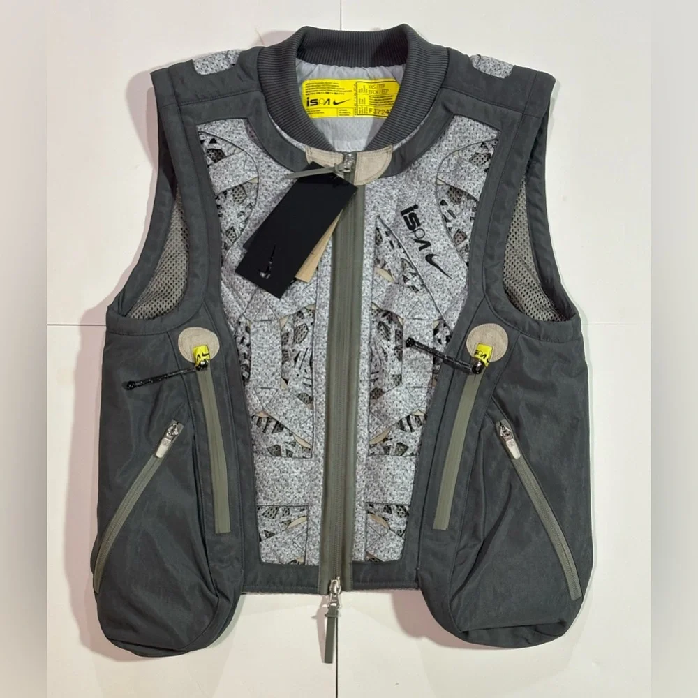 Nike ISPA Metamorph Full Zip Up Utility Vest & Jacket FJ7242-025 2XS XXS NEW NWT